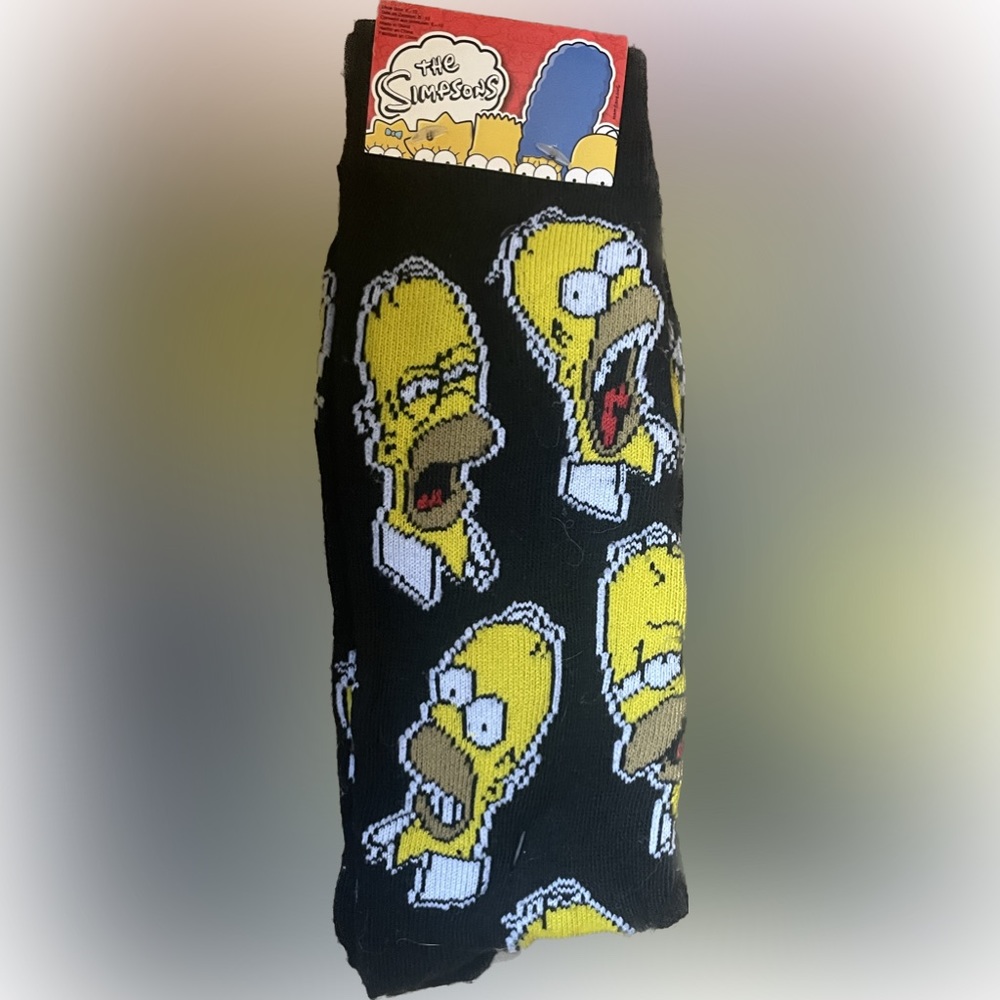 The Simpsons 2 Pack‎ Crew socks.
